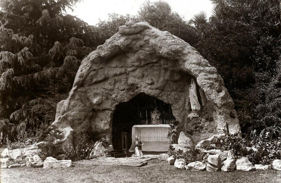Grotto of Our Lady of Lourdes at St Patrick's
