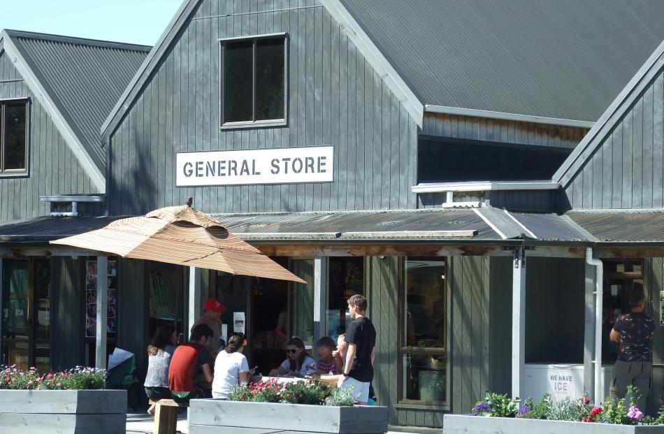Previously a camp store selling basic supplies, the reopened general store sells fresh fruit and...