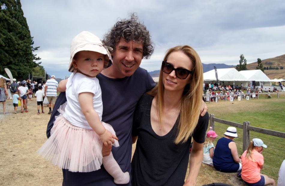 Nathan and Emma Radford with daughter Isabel (1).