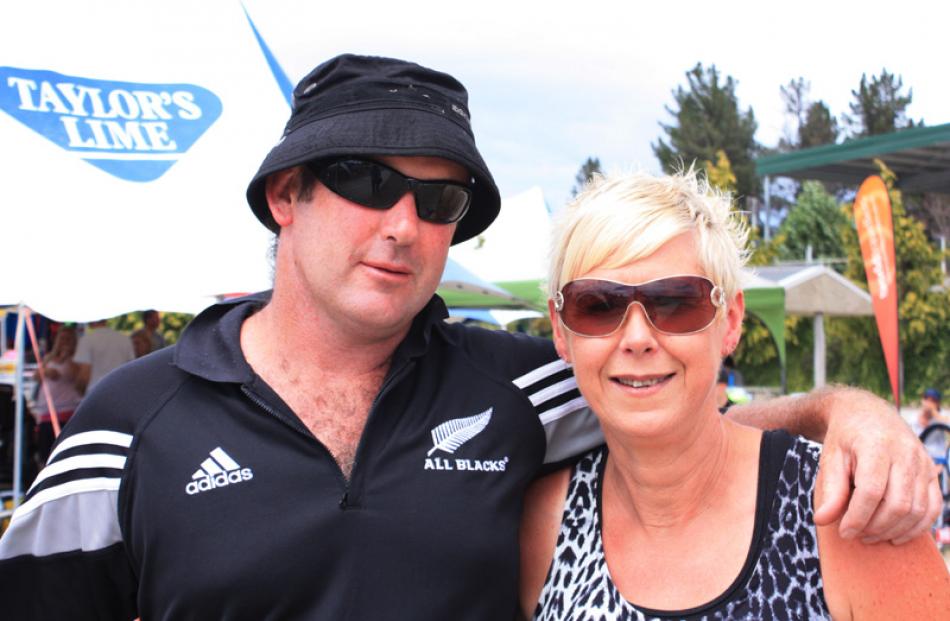 Chris Broome, of Alexandra, and Carol Lloyd, of Christchurch.