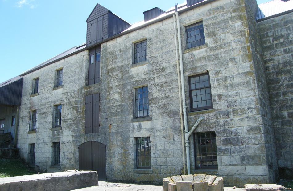 Clark's Mill stands as a reminder of 19th century engineering.
