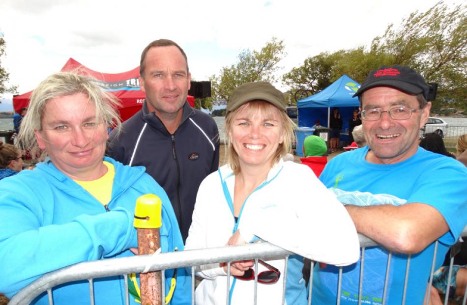 Louise McMurtrie and Phil Buckman, of Timaru, Alannah Vickery, of Christchurch, and Bryan...