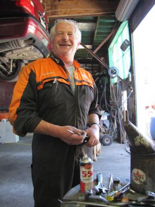 Haast garage proprieter Eamonnd Johnston ''ambivalent'' about the road.