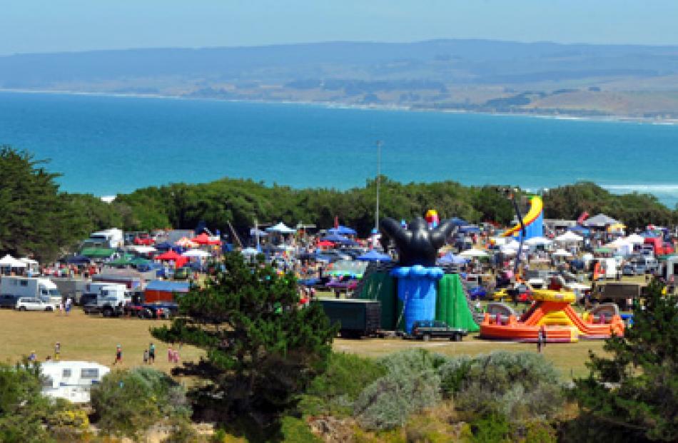 Brighton basks in the sun during yesterday's Brighton Gala Day.