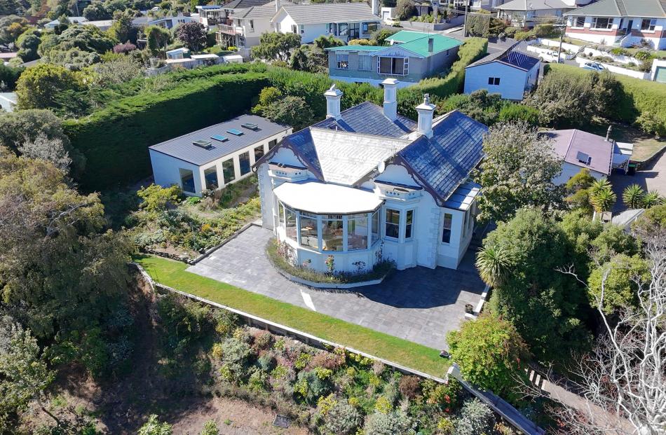 Lauriston was built in the 1870s, but the pool house to one side and the conservatory in front...
