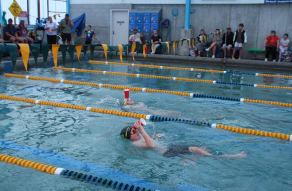 Race of the cups. A fun event enjoyed by all. Photo: Julie Walls Focus Media