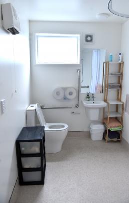 A new bathroom facility for people with disabilities.