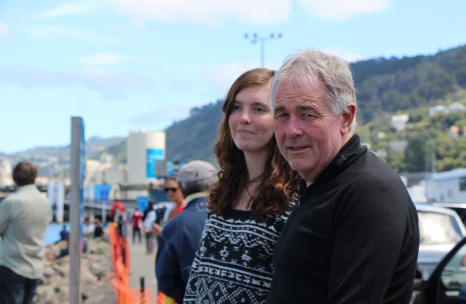 Hannah (19) and her father Dean Craighead (56), of Blenheim, see good and bad in New Zealanders'...