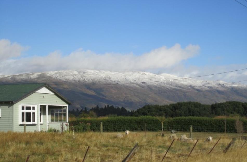 Temperatures were low in the Teviot Valley this morning. Photo supplied