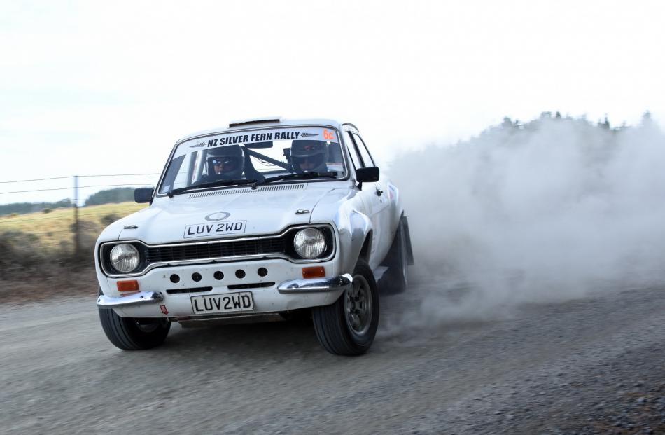 Cantabrian Ally Mackay impressed with his pace in the older Escort MKI, but was denied a top...