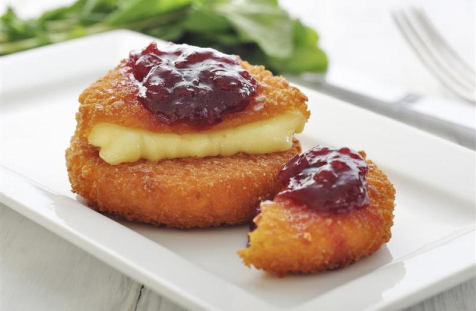 Deep-fried camembert.