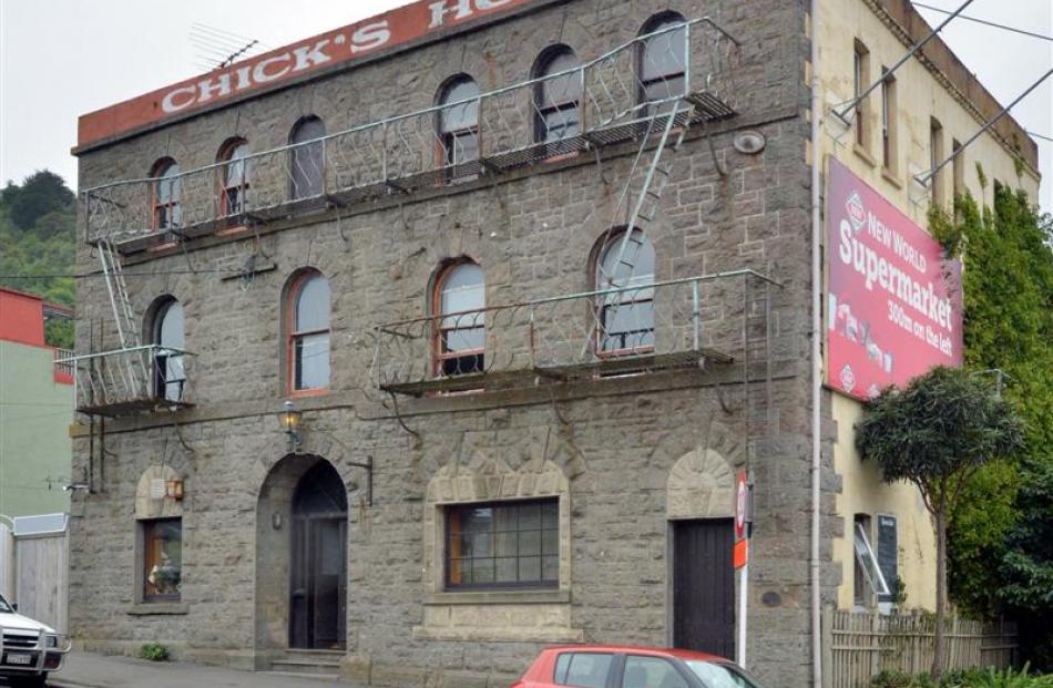 Chick's Hotel in Port Chalmers.