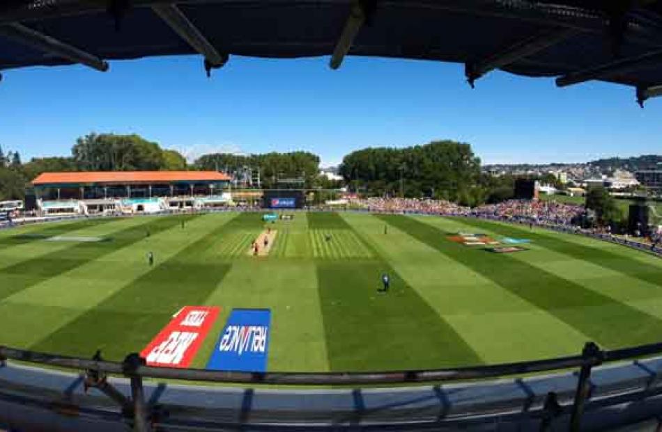 The oval at its best.