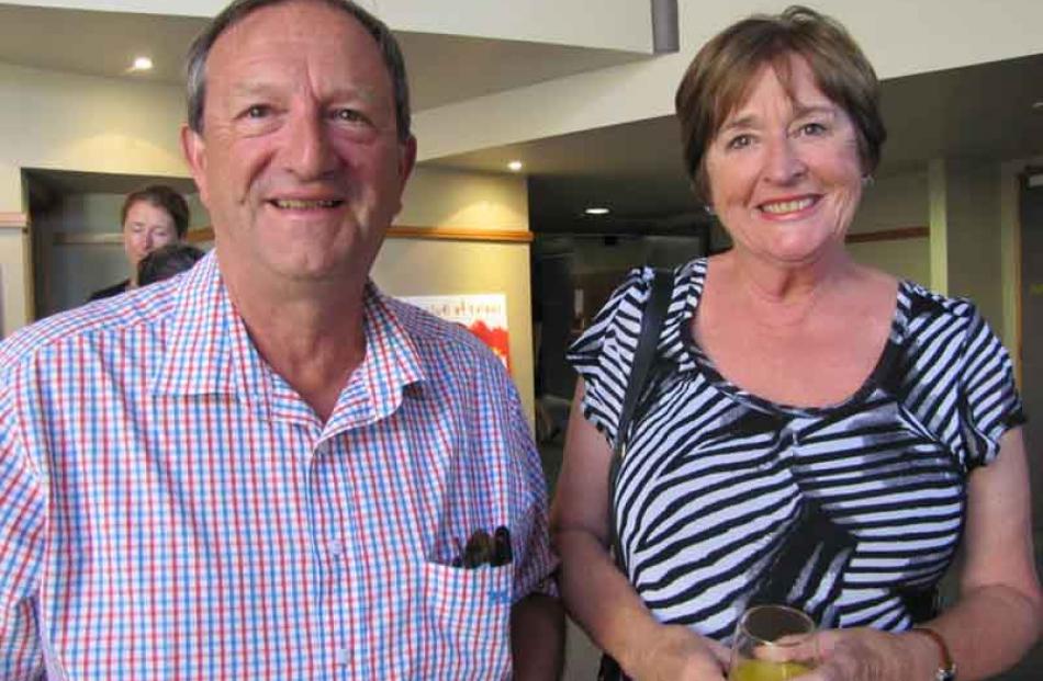 John Charrington and Pam McBride, both of Wanaka.