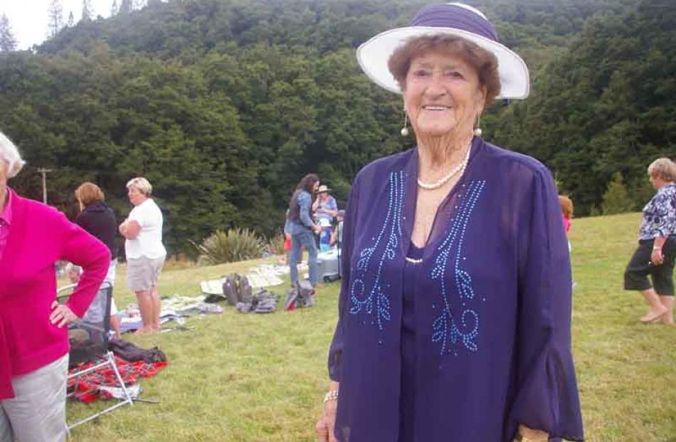 Hazel Pearce (87), of Tapanui, pulled out some great pieces from her wardrobe to get into the...