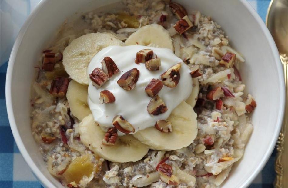 Hummingbird bircher bowl.