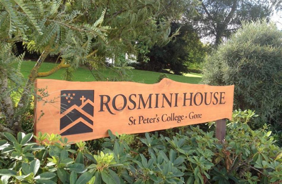 St Peter's College in Gore was set up in 1969 by the Institute of Charity (the Rosminian Order)...