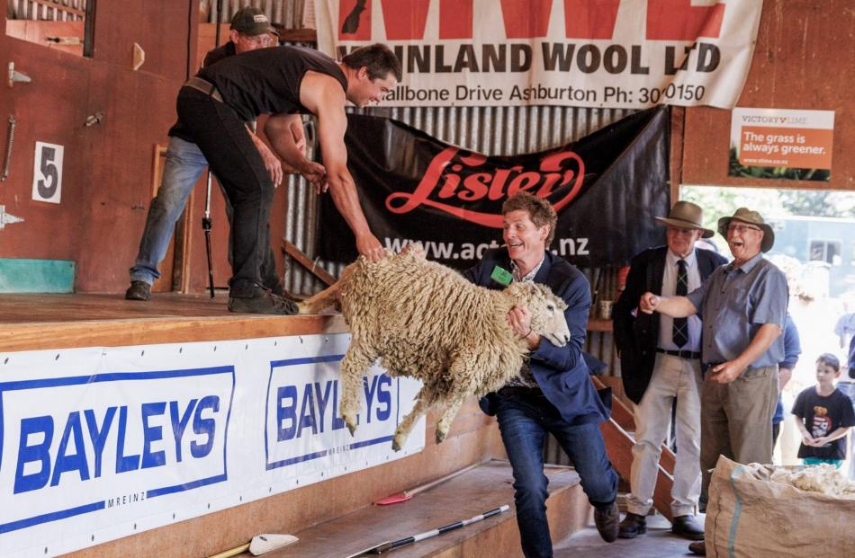 Runaway sheep by Nel Davison was the print section winner in this year's Ashburton Photographic...
