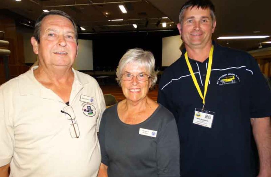 Keith and Margaret Watson, of Whakatane, and Jason Jurasovich, of Te Puke.