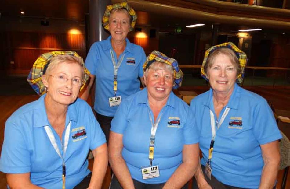 Judy Cook, of Mosgiel, Sonia Bell, of Dunedin, Margaret Michelle, of Outram, and Jan Muir, of...