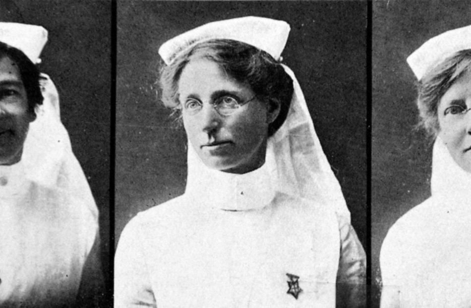 (From left) Nurses Turnbull, Buckley and Calder.