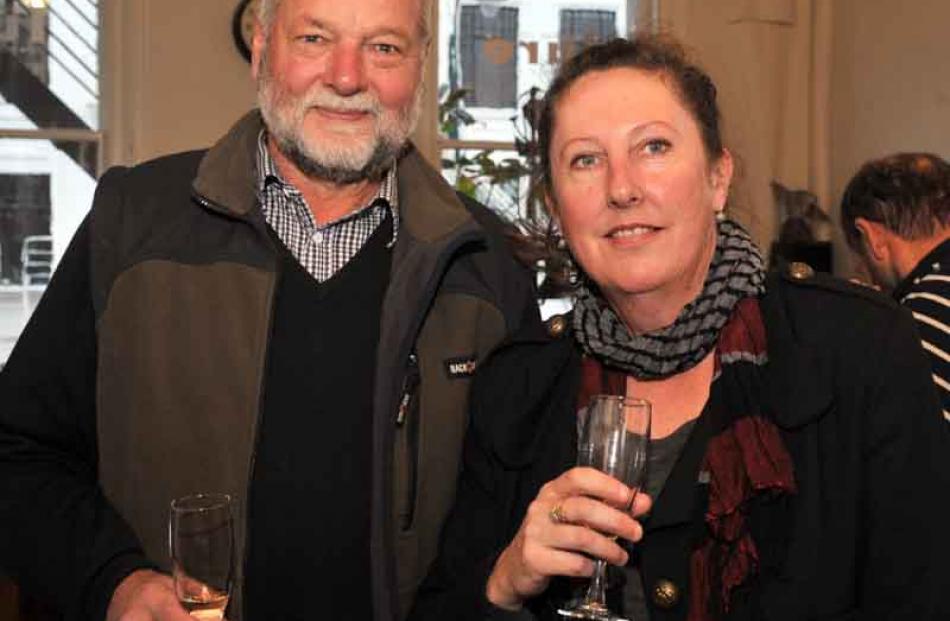 Bruce Purvis and Brigid Wills, both of Dunedin.
