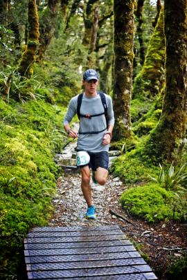 Queenstown resident Hywel Dinnick who won the men's section of the 2015 Routeburn Classic on...