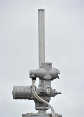 Modernity and mysterious equipment at the pumping station.