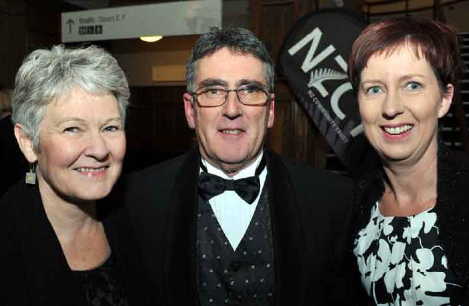 Lyn Howe, Kevin Beck and Deborah Murphy, all of Dunedin.