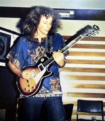 Lee Vandervis (then 21), in the Dunedin band Prometheus, in which he mostly played electric...