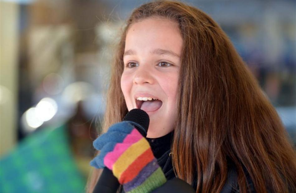 Brianna Hedley (11), of Gore.