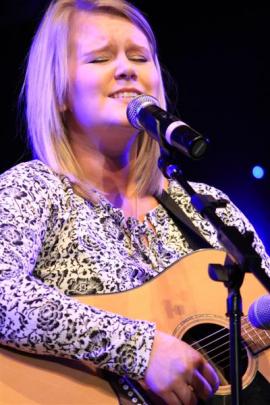 Casey Clydesdale, of Dunedin, won  the female vocal solo award.