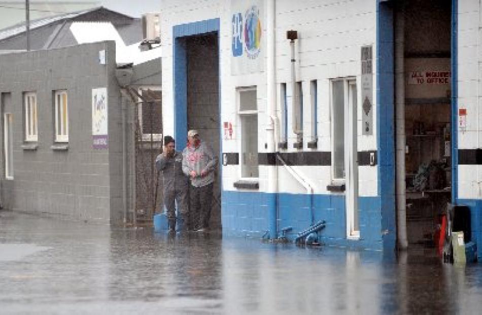 Flooding in South Dunedin.