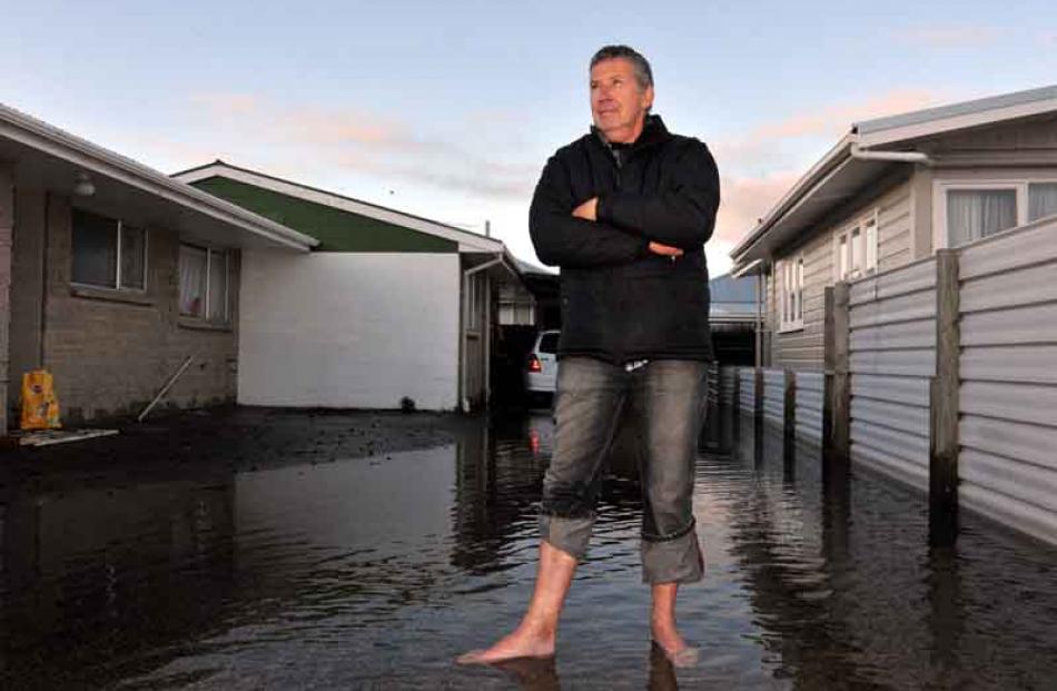 Kevin Foster is disappointed that there was not more warning off the flooding by authorities and...