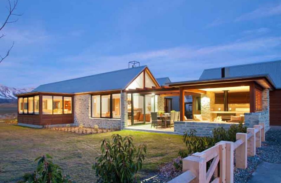 ''Expertly designed at a refined scale.'' McEntyre's Tarn house, Arrowtown.