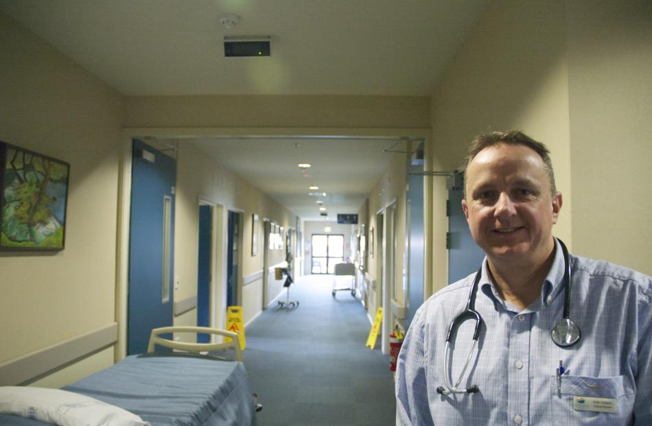 Dunstan Hospital clinical director Dr Rob Visser. Photo by Shane Gilchrist.
