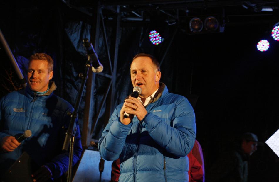 Prime Minister John Key. Photo by Liam Cavanagh