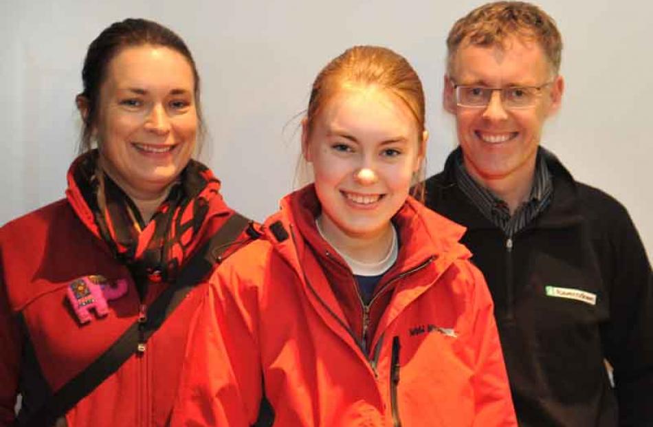 Sharon Miller, Marika Gray, and Tony Gray.