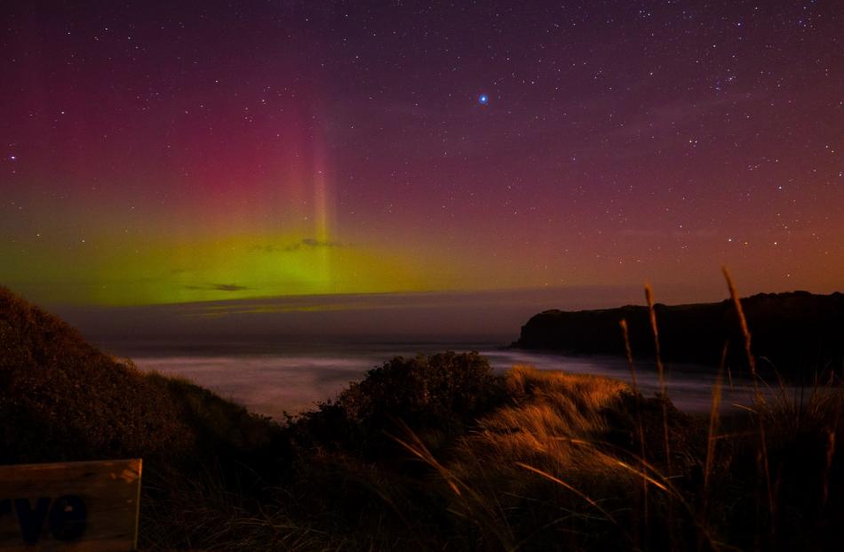 Aurora lights up Dunedin sky Otago Daily Times Online News