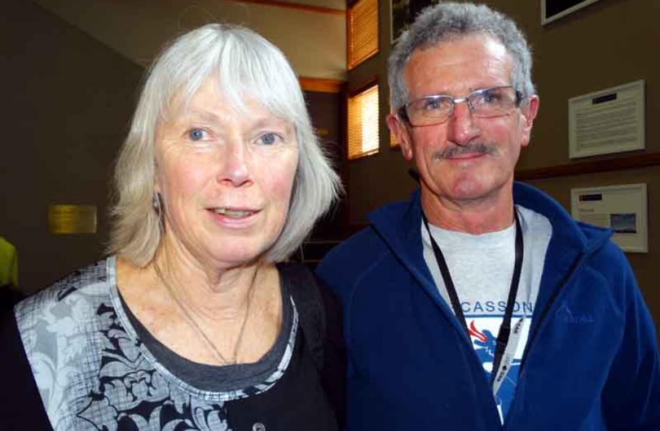 Diana Manson and John Taylor, both of Lake Hawea.