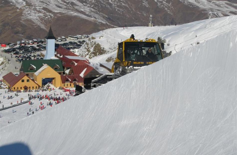The Cardrona Alpine Resort.