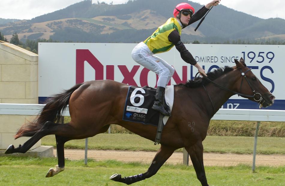 The Diamond One and Rory Hutchings combined for an unforgettable win in the group 3 White Robe...