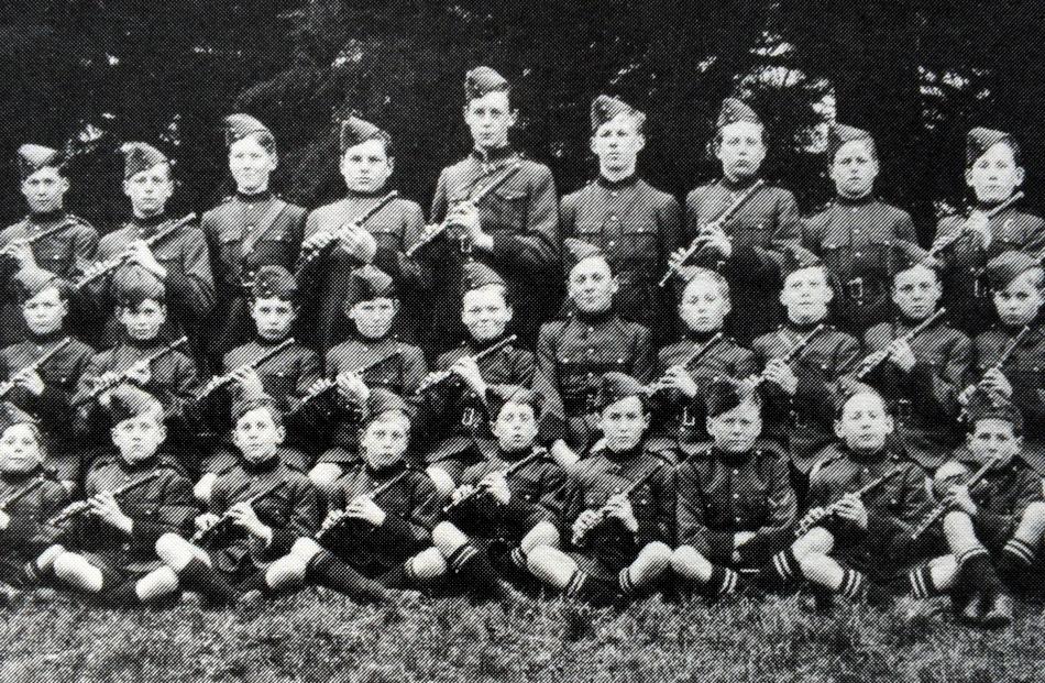 The Mornington School Fife and Drum Band between 1928 and 1929. PHOTO: SUPPLIED