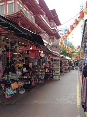 Chinatown is the spot for buying inexpensive souvenirs.