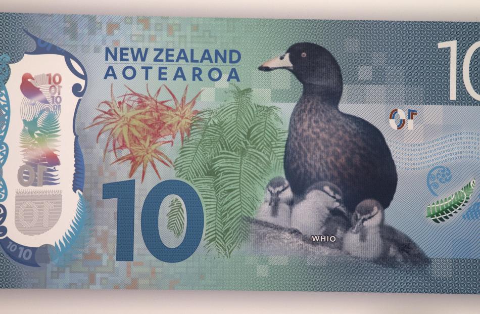 The back of the new $10 banknote. Photo / Mark Mitchell