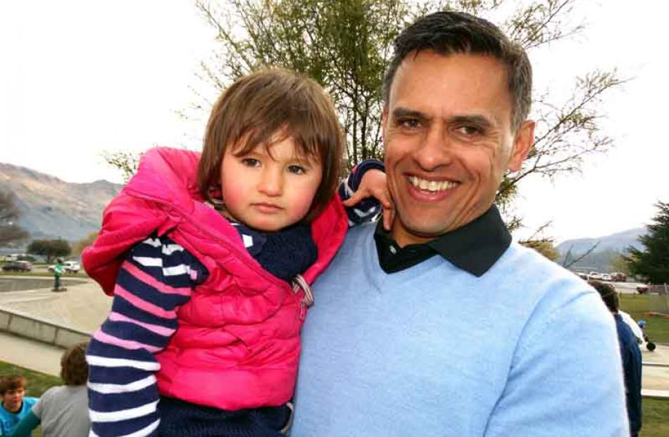 Harriet (2) and Kahu Simmonds, of Christchurch.