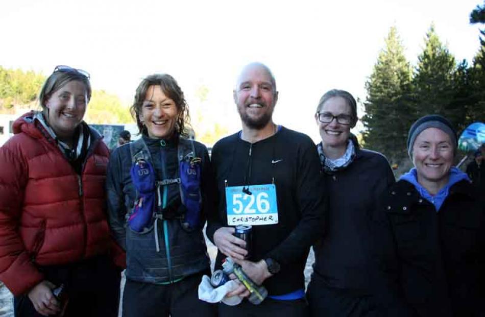 Amy Spurdle, Toni Smith, Chris and Sandra Tait, and Julianne Sharp, all of Timaru.