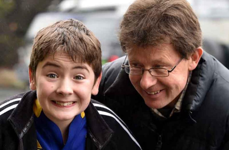 Eddie (14) and Willy Gardner, of Dunedin.