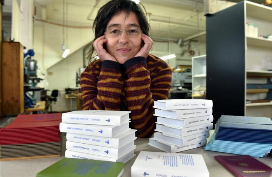 Artist and Otago Polytechnic senior lecturer Johanna Zellmer has produced a book documenting her...