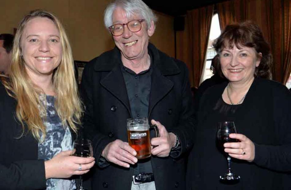 Melanie Tavendale, Jim Hopkins and Sally Hope, all of Oamaru.